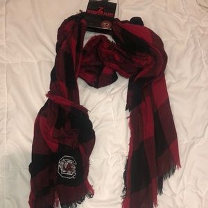 USC University of South Carolina Gamecock scarf